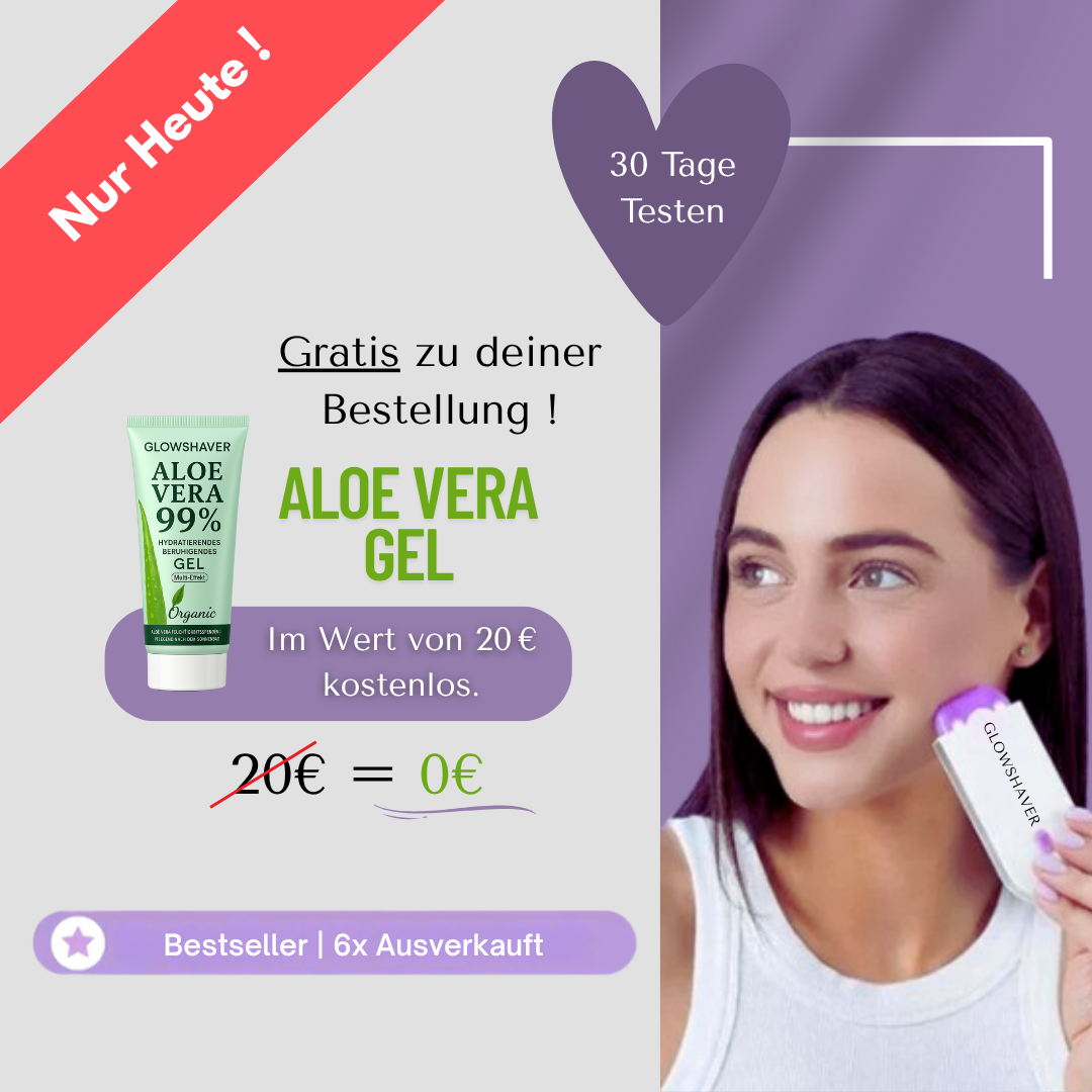 GlowShaver | Schmerzfreie Haarentfernungstechnologie