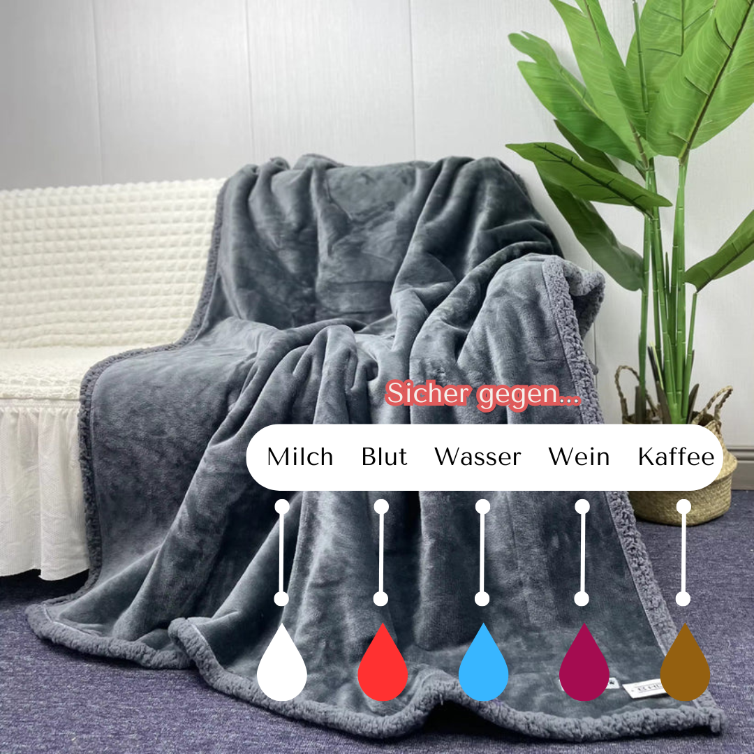 Romantische Decke - Die Wasserdichte Kuscheldecke
